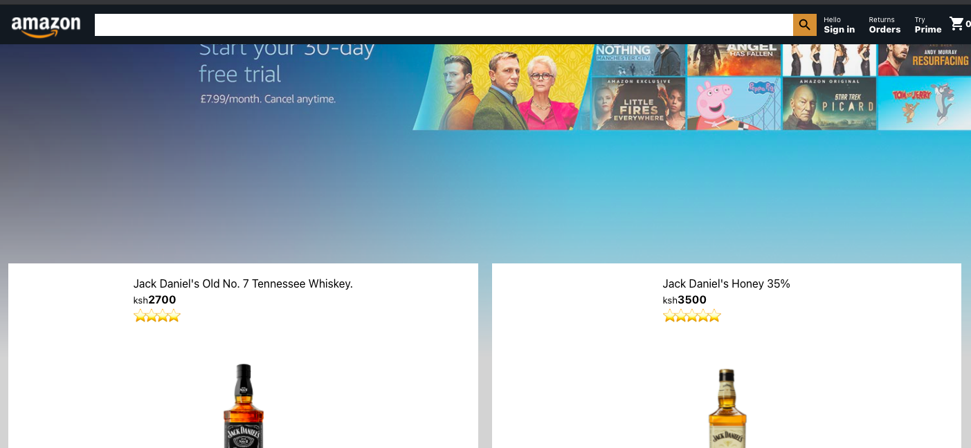 Amazon Clone (React JS)