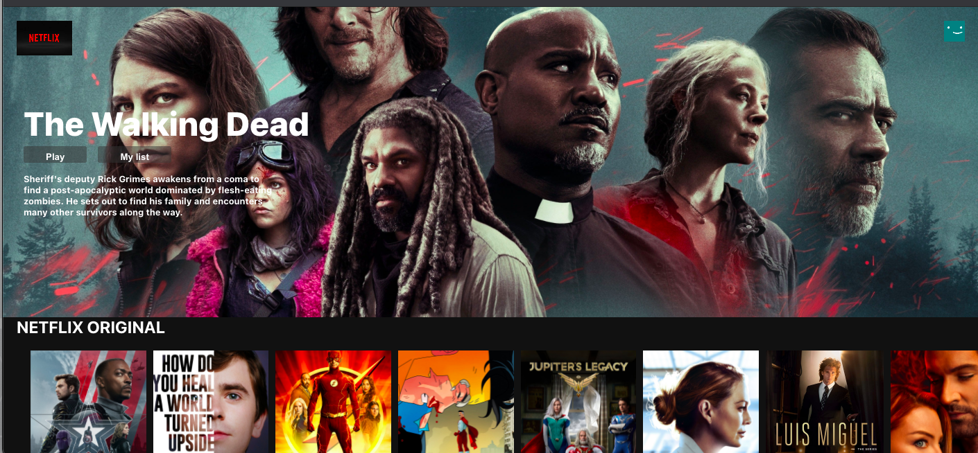 Netflix Clone (React JS)